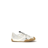 Valentino Garavani White Polyamide Athletic Sneakers
