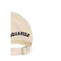 Dsquared² Cream Cotton Cap (Baseball Hat)