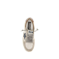 Golden Goose White Calf Leather Bos Taurus Low Top Sneakers