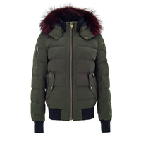 Moose Knuckles Green Cotton Bomber