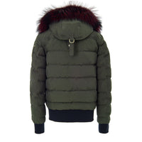 Moose Knuckles Green Cotton Bomber
