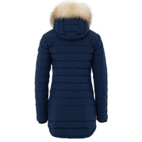 Moose Knuckles Blue Cotton Coat