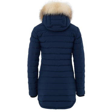 Moose Knuckles Blue Cotton Coat