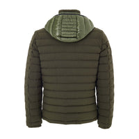 Moose Knuckles Green Nylon Coat