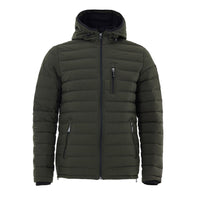 Moose Knuckles Green Nylon Full-Length Jacket
