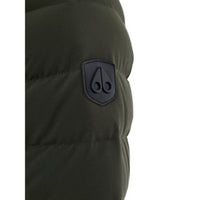 Moose Knuckles Green Nylon Full-Length Jacket