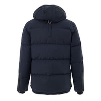 Moose Knuckles Blue Nylon Coat