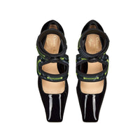 Dior Black Calfskin Platform Pumps