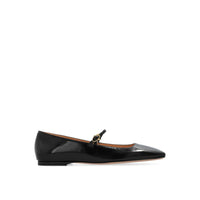 Gianvito Rossi Black Calfskin Ballet Flats