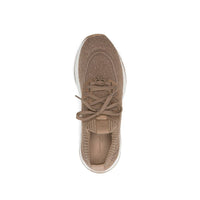 Gianvito Rossi Brown Fabric Athletic Sneakers