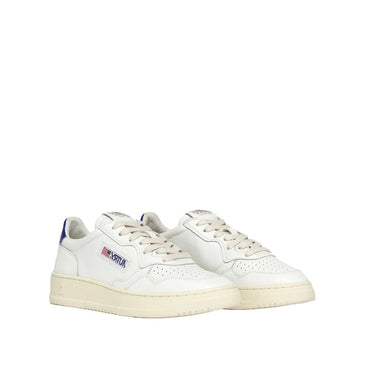 Autry White Leather Low Top Sneakers