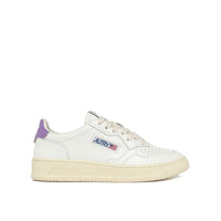 Autry White Leather Low Top Sneakers