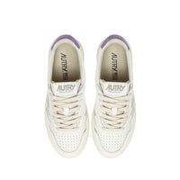 Autry White Leather Low Top Sneakers