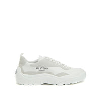 Valentino Garavani White Leather Chunky Sneakers