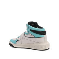 Valentino Garavani White Calfskin High Top Sneakers