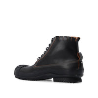 Maison Margiela Black Calfskin Lace-Up Boots