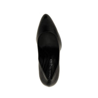 Alexander McQueen Black Lambskin High Heel Pumps