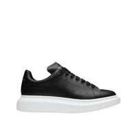 Alexander McQueen Black Calfskin Chunky Sneakers