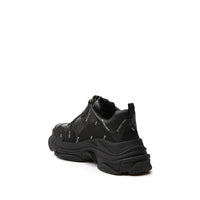 Balenciaga Black Calfskin Chunky Sneakers