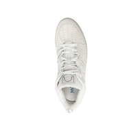 Moncler White Calfskin Athletic Sneakers