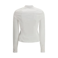 Alexander McQueen White Cotton Dress Shirt