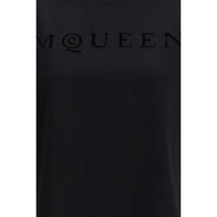Alexander McQueen Black Cotton T-Shirt