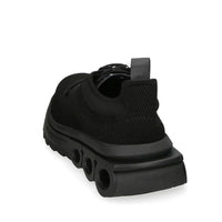 Salvatore Ferragamo Black Fabric Athletic Sneakers