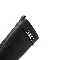 Salvatore Ferragamo Black Calfskin Over The Knee