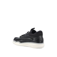 Valentino Garavani Black Lamb Leather Low Top Sneakers