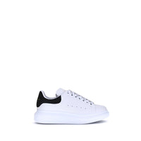 Alexander McQueen White Calf Leather Bos Taurus Platform Sneakers