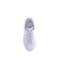 Alexander McQueen White Calf Leather Bos Taurus Platform Sneakers