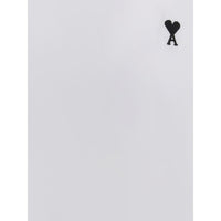 Ami Paris White Cotton T-Shirt