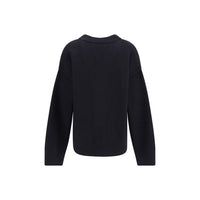 Ami Paris Black Fleece Wool Cardigan