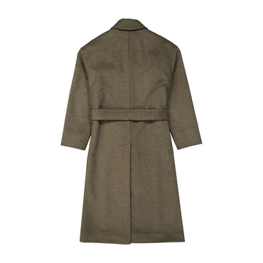 Brunello Cucinelli Bicolor Wool Coat