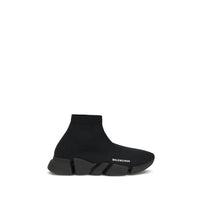 Balenciaga Black Rubber Athletic Sneakers