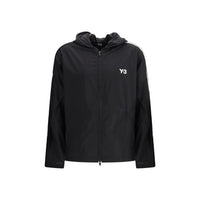 Y-3 Black Polyamide Shell Jacket