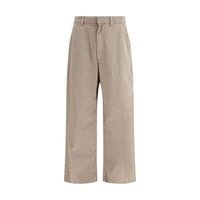Balenciaga Beige Cotton Casual Pants