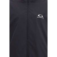 Balenciaga Black Polyester Shell Jacket