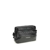 Balenciaga Black Lamb Ovis Aries Aries Shoulder Bag