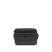 MCM Black Fabric Shoulder Bag