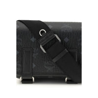 MCM Black Fabric Shoulder Bag