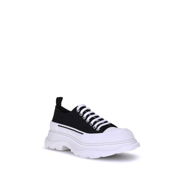 Alexander McQueen Black Rubber Athletic Sneakers