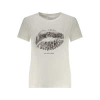 Pepe Jeans Bianco Cotton Women T-Shirt