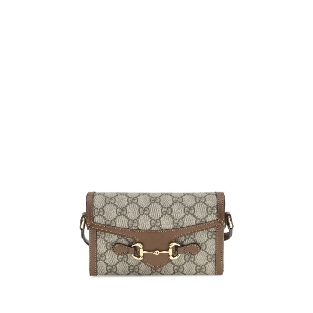 Gucci Brown Polyethylene Shoulder Bag