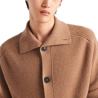 Prada Brown Cashmere Cardigan