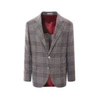 Brunello Cucinelli Gray Cashmere Jackets And Coat