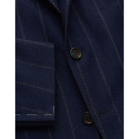 Brunello Cucinelli Blue Virgin Wool Blazer