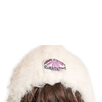 Acne Studios White Alpaca Leather Sweatshirt