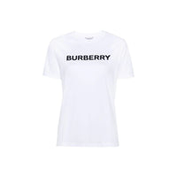 Burberry White Cotton T-Shirt