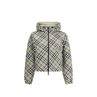 Burberry Gray Polyamide Shell Jacket